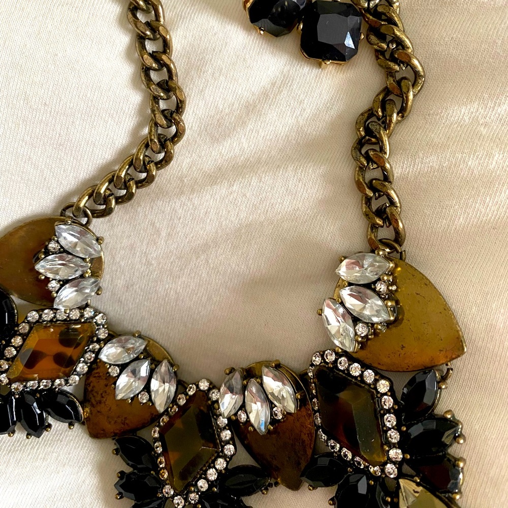 Bauble Bar Statement Necklace with Matching Earrings